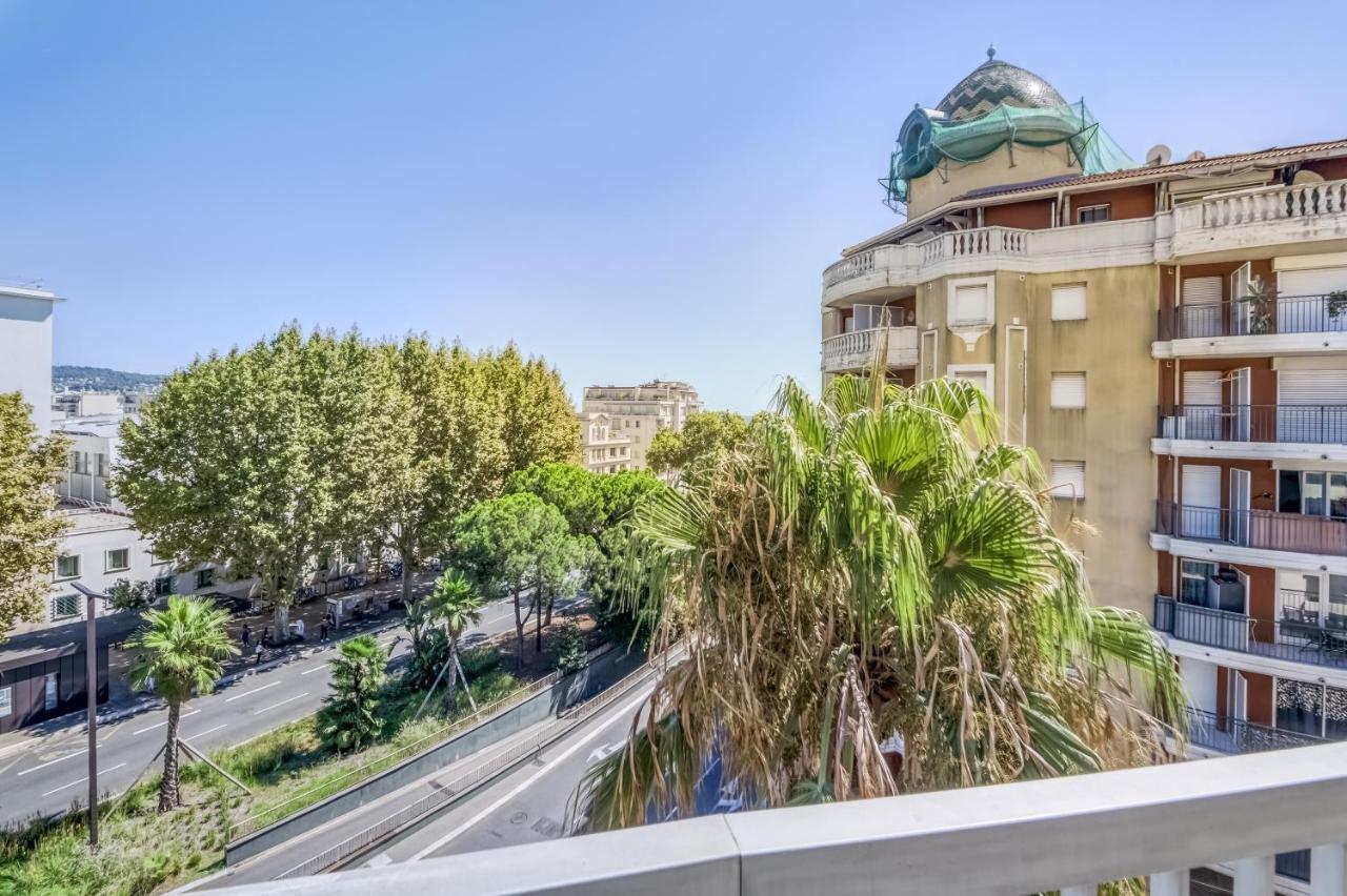 Greeter-Appartement Lumineux avec vue sur la mer Nice Extérieur photo